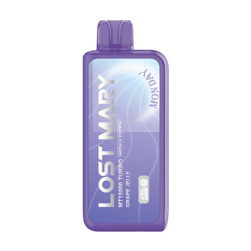 Grape Jelly Lost Mary MT15000 Turbo Weekly Edition - Black Coral